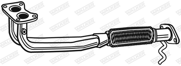 Uitlaatpijp Walker 07134