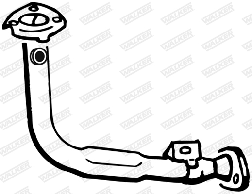 Walker Uitlaatpijp 07174