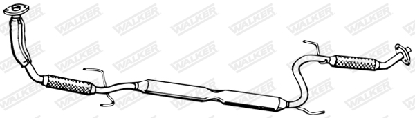 Uitlaatpijp Walker 07474