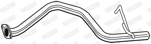 Walker Uitlaatpijp 08144