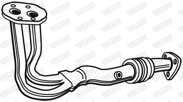 Walker Uitlaatpijp 08957