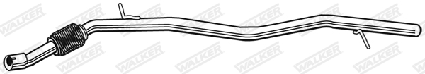 Walker Uitlaatpijp 09118