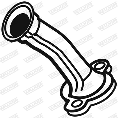 Walker Uitlaatpijp 09198