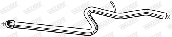 Walker Uitlaatpijp 10462