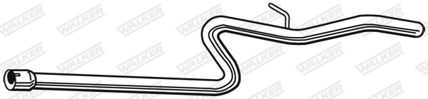 Walker Uitlaatpijp 10572