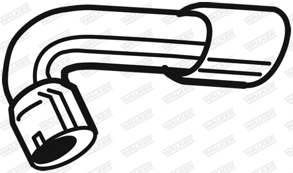 Walker Uitlaatpijp 10731