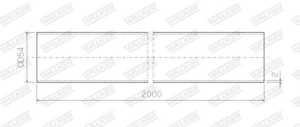 Walker Uitlaatpijp 10831