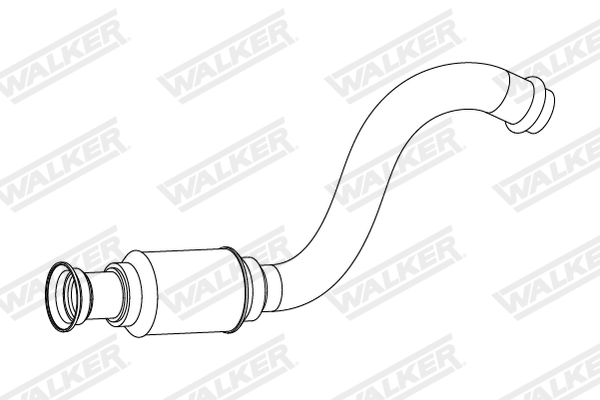 Walker Uitlaatpijp 10853