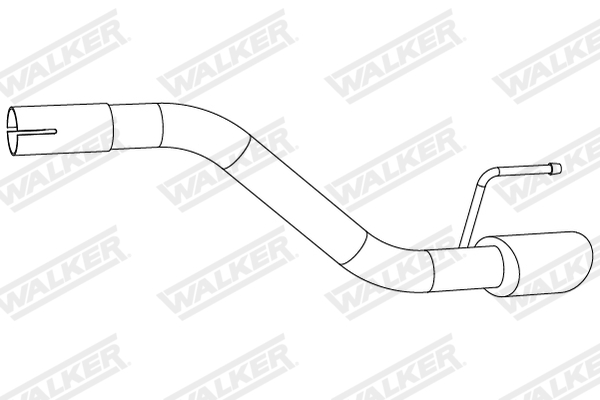 Walker Uitlaatpijp 10924
