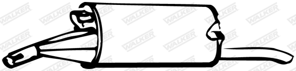 Walker Achterdemper 12498