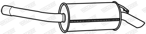 Walker Achterdemper 13068