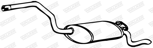 Walker Achterdemper 13189