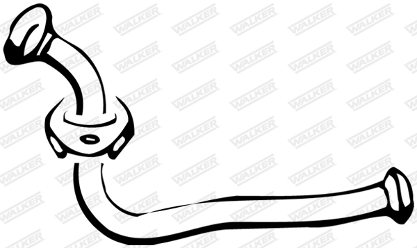 Walker Uitlaatpijp 13664