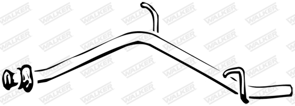 Walker Uitlaatpijp 14255