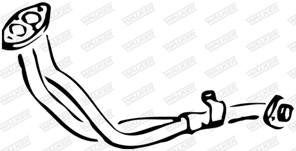 Walker Uitlaatpijp 15112