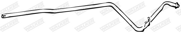 Uitlaatpijp Walker 18052