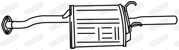 Walker Achterdemper 18757