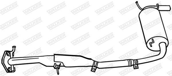 Walker Achterdemper 18847