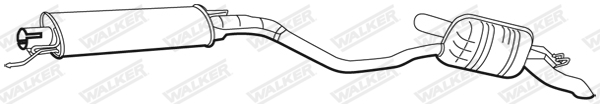 Achterdemper Walker 19027
