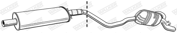 Achterdemper Walker 21693