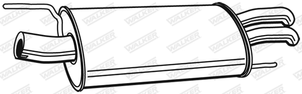 Walker Achterdemper 22022