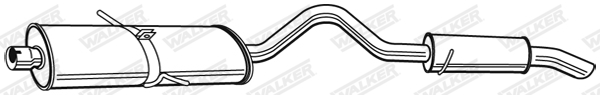 Walker Achterdemper 22493