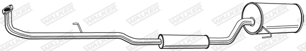 Walker Achterdemper 22547