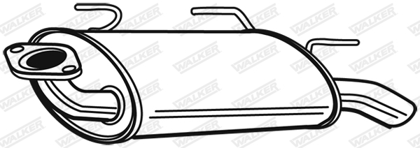 Walker Achterdemper 22582