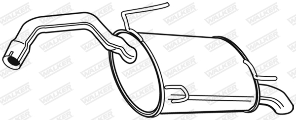 Walker Achterdemper 22841