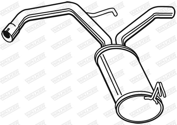 Walker Achterdemper 23093