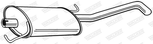 Walker Achterdemper 23191