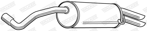 Walker Achterdemper 23333