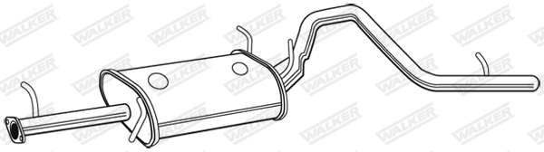 Walker Achterdemper 23339