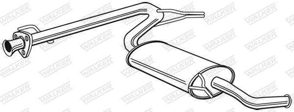 Walker Achterdemper 23648