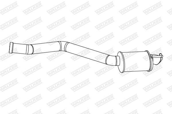 Walker Achterdemper 24332