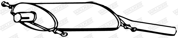 Walker Achterdemper 25246