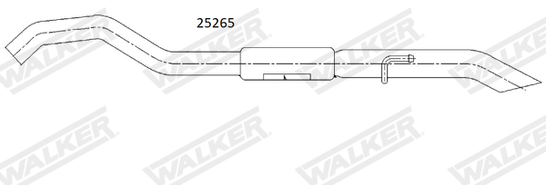 Achterdemper Walker 25265