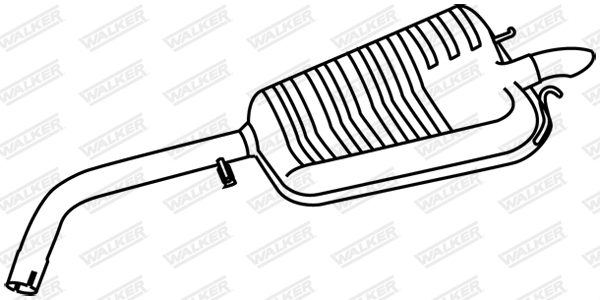 Walker Achterdemper 70204