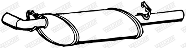 Walker Achterdemper 70351