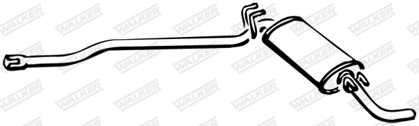 Walker Achterdemper 70503