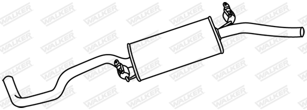 Walker Achterdemper 70510