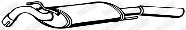 Walker Achterdemper 70637