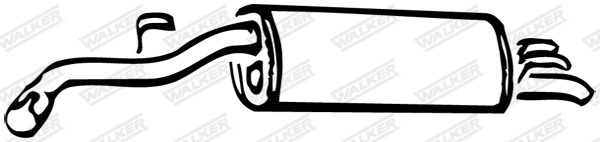 Achterdemper Walker 70724