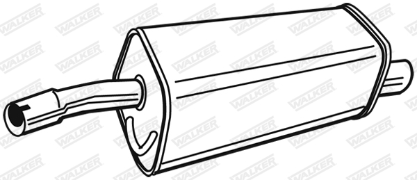 Walker Achterdemper 71399