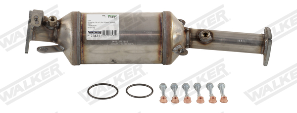 Roetfilter, uitlaatinstallatie Walker 73431