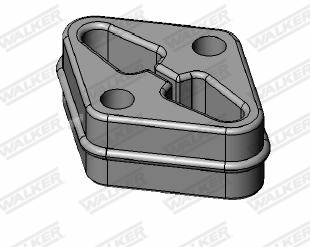 Walker Uitlaat montageset 80487