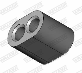 Walker Uitlaat montageset 81307