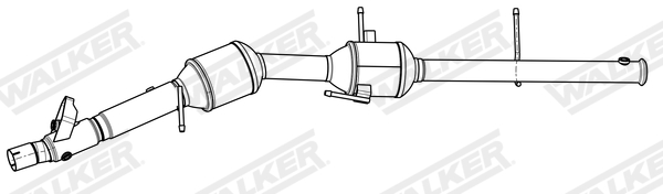 Walker SCR-katalysator 96016