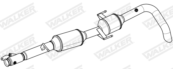 Walker SCR-katalysator 96020
