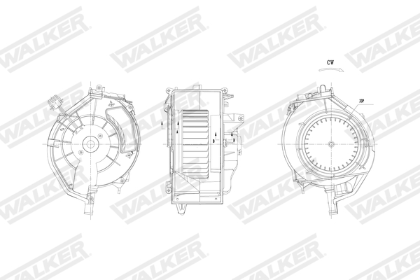 Walker Interieurventilatie WBL01404